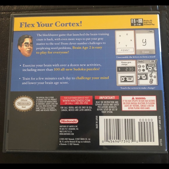 Nintendo DS game - Brain Age 2 - Picture 2 of 3